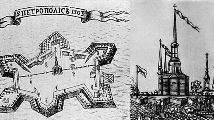 Вероятная дата закладки первой деревянной Петропавловской церкви на Заячьем острове