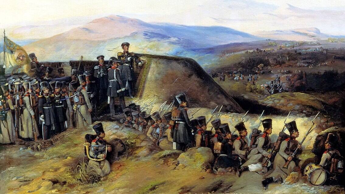 Русские войска под командованием генерала Дибича разбили турок в битве у Кулевчей