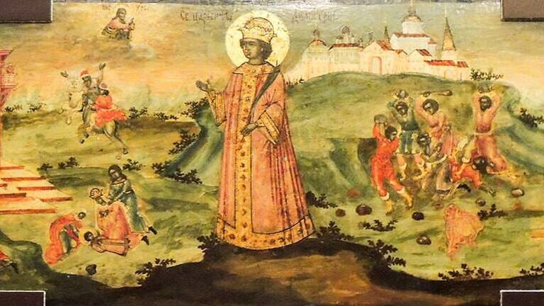 В Угличе, играясь с ножиком, погиб сын Ивана Грозного 8-летний Дмитрий