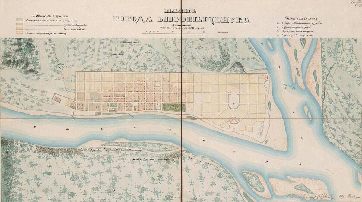 На берегу Амура забайкальскими казаками основан Усть-Зейский военный пост