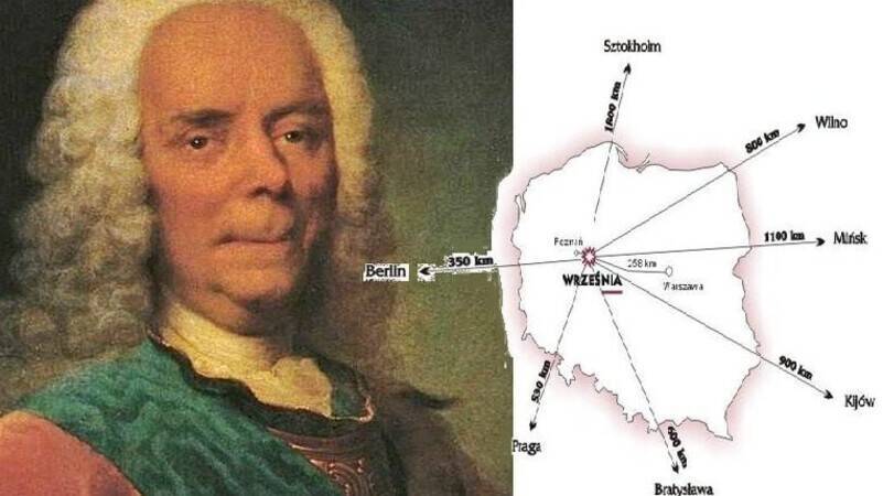 При местечке Вресне князь Долгорукий с 2700 русских солдат разбил 15000 поляков