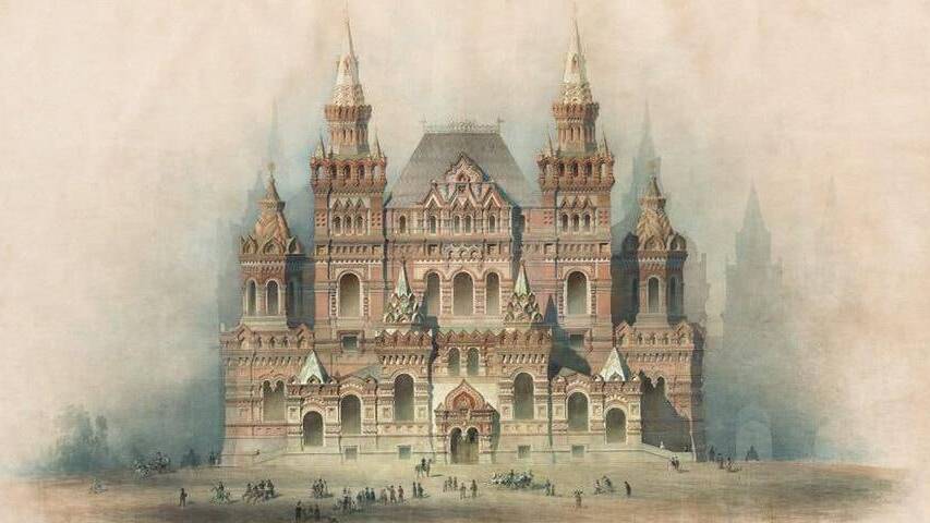 В завершение коронационных торжеств Александра III на Красной площади открыт Исторический музей