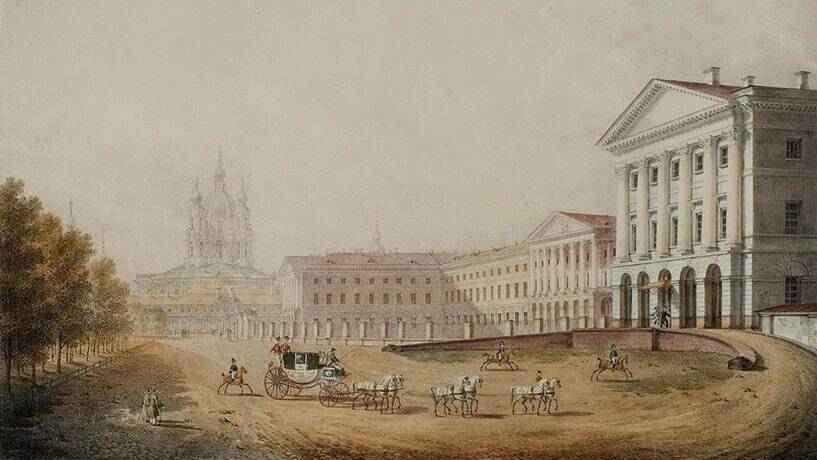 Указом Екатерины II в Санкт-Петербурге был основан институт благородных девиц