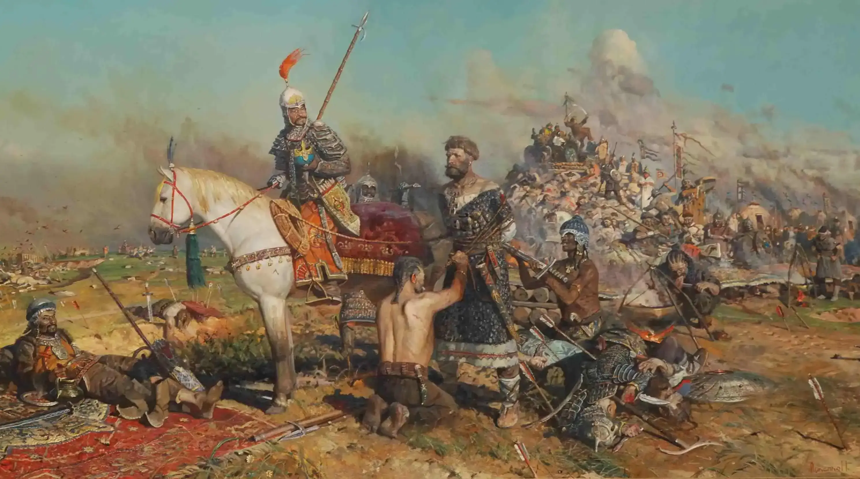 Битва на Калке – первое сражение русских с монголами