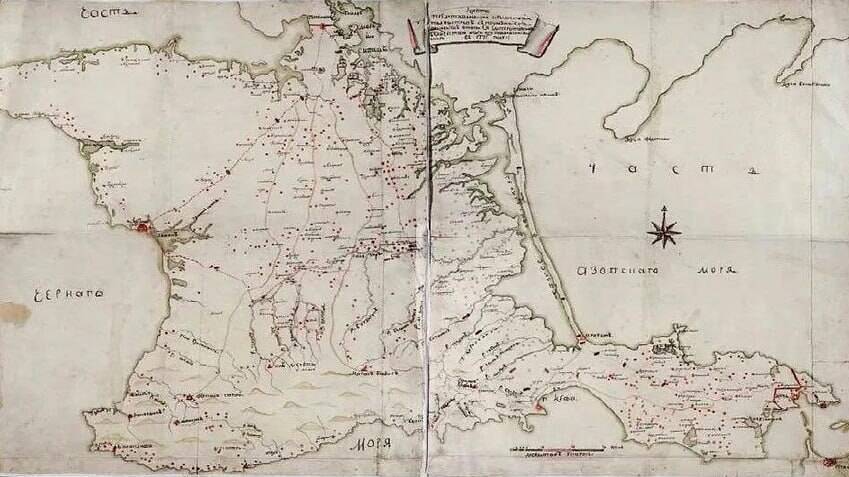 В ходе «Румянцевской» русско-турецкой войны армия Долгорукова, взяв Перекоп, вошла в Крым