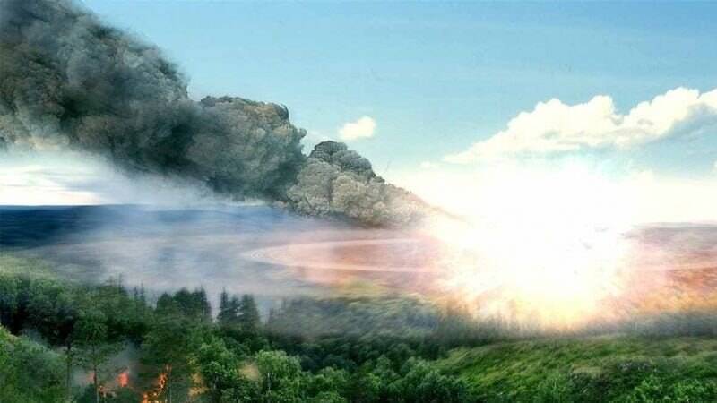 Падение Тунгусского метеорита