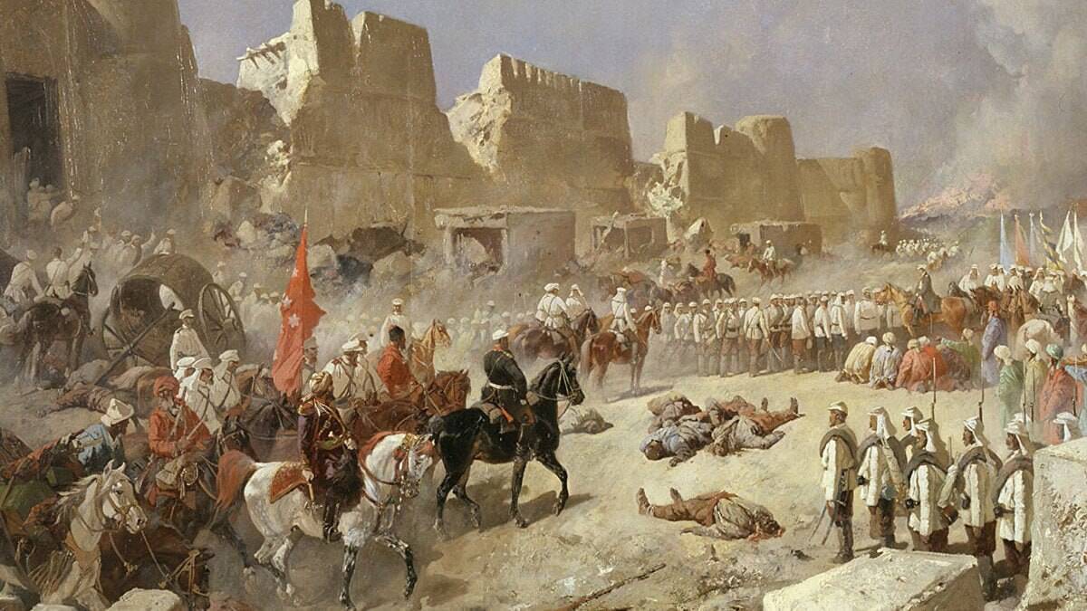 Русскими войсками занят Самарканд