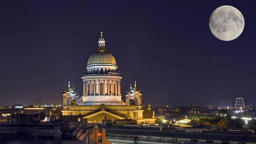 В Петербурге заложен Исаакиевский собор по проекту Монферрана