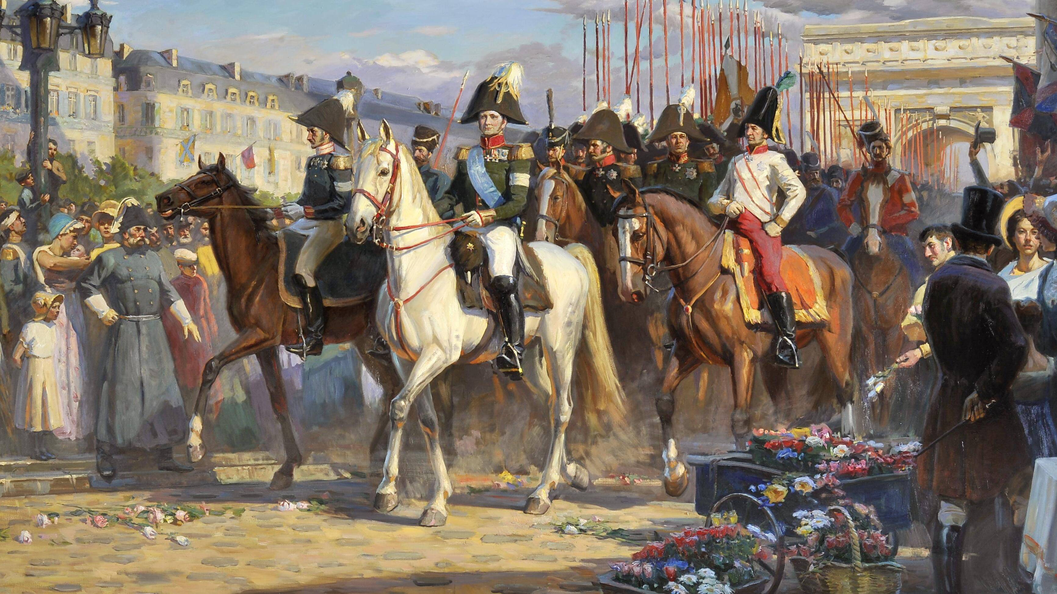 В Париже заключен мир с Францией