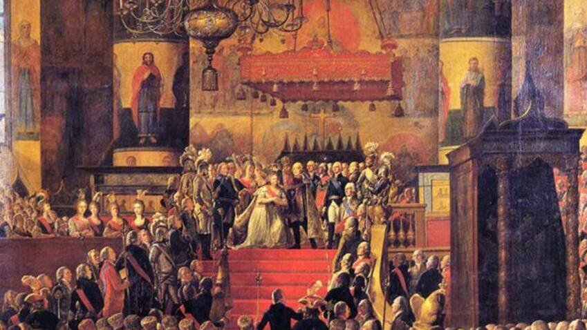 Коронация императора Павла I
