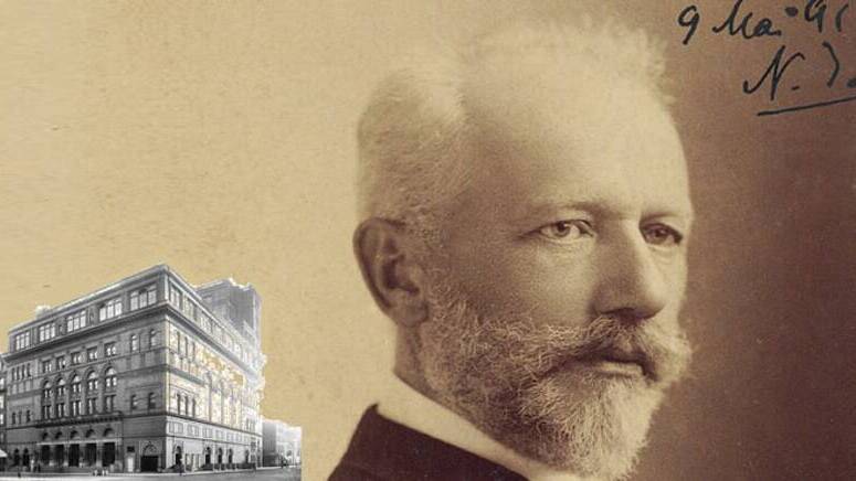 Чайковский дирижировал в Карнеги-холл (Нью-Йорк)