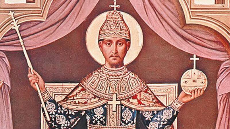 Помазание на царство царевича Федора, сына Ивана IV