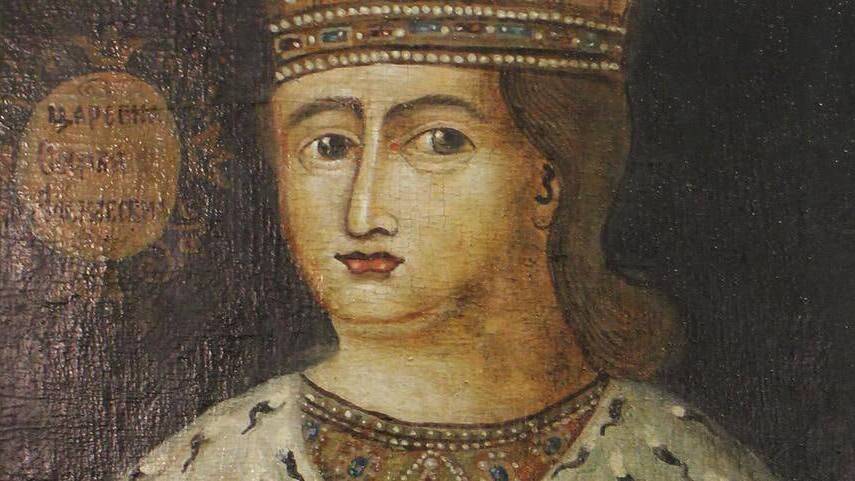 Правительницей при малолетних царях Иване V и Петре I стала царевна Софья