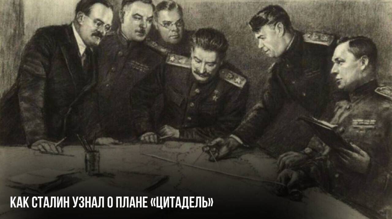 Как Сталин узнал о плане «Цитадель»
