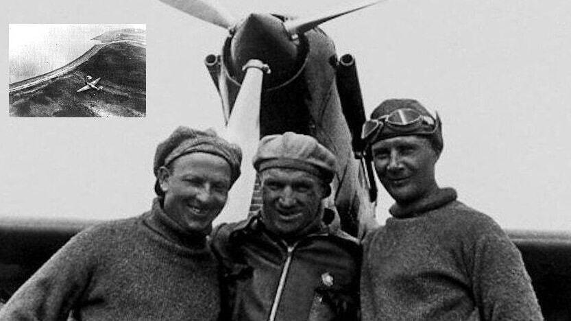Беспосадочный перелет экипажа Чкалова