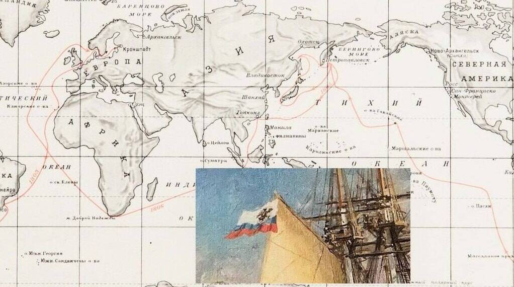 Шлюпы «Надежда» и «Нева» вышли из Кронштадта