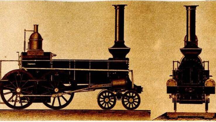 В Петербурге изготовлен первый российский магистральный паровоз