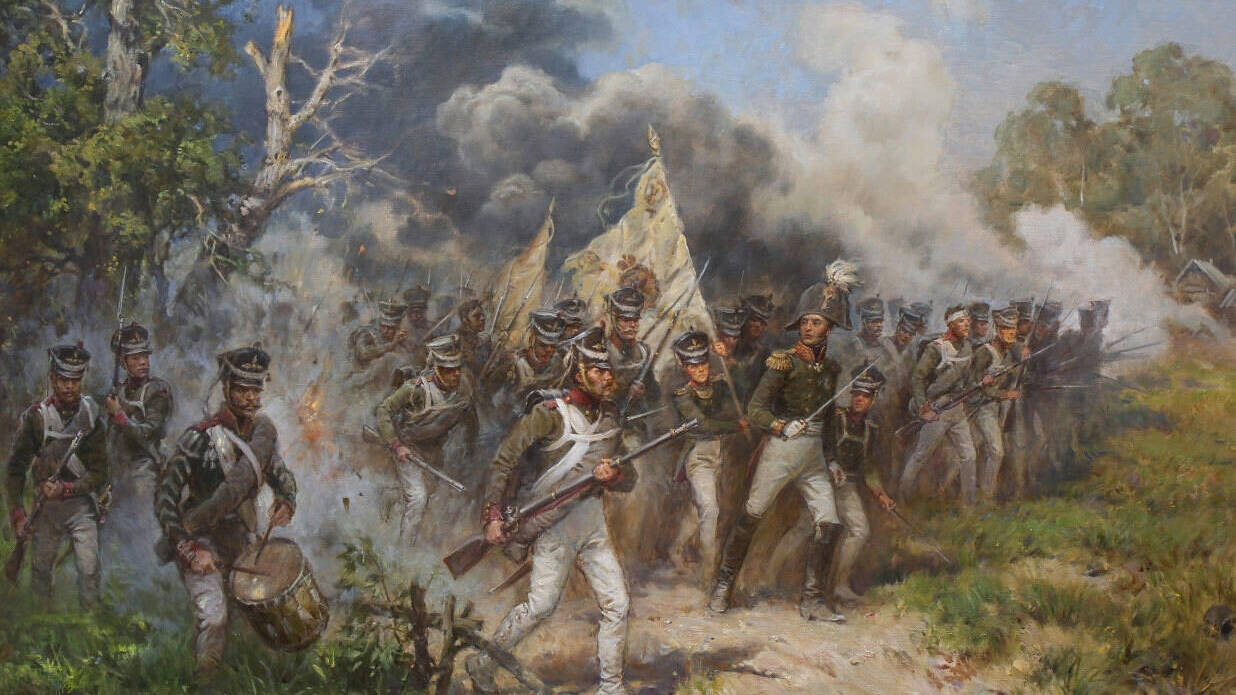 Бой с французами под Салтановкой