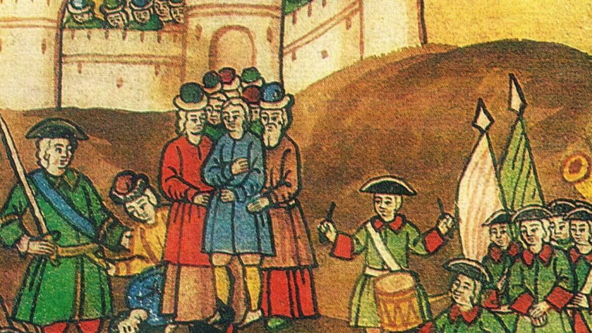 Русская армия овладела Азовом в ходе второго Азовского похода Петра I