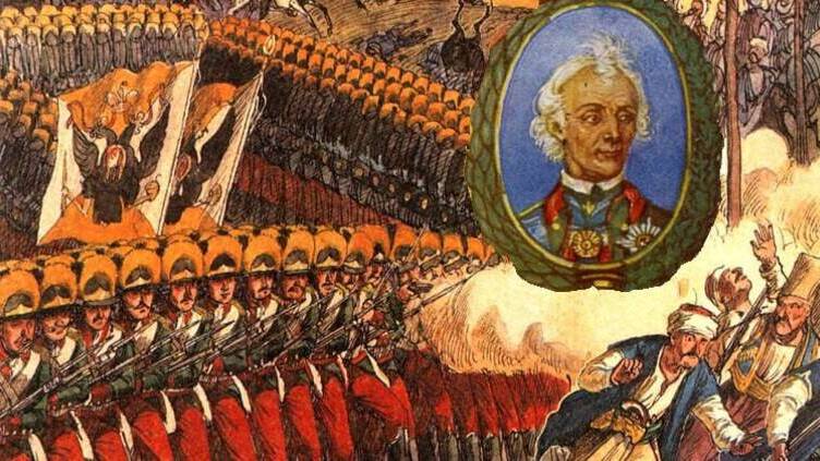 Суворов разбил турок под Фокшанами