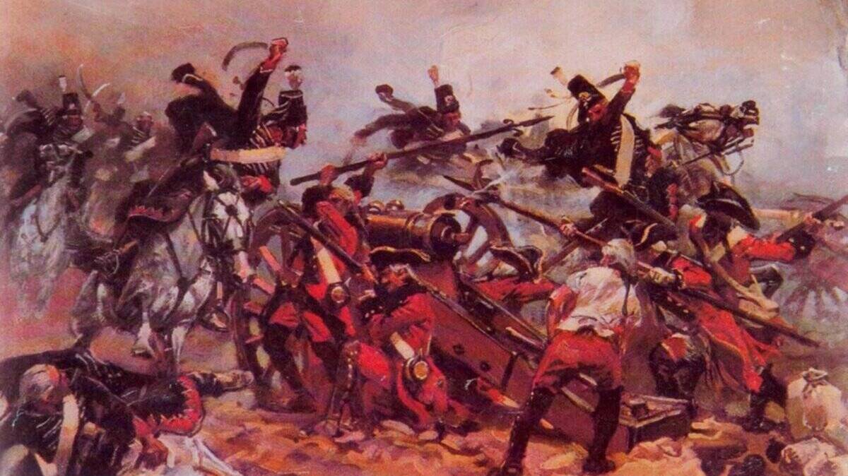 Первое сражение и первая победа над пруссаками в Семилетней войне