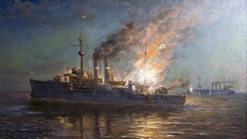 Приняла бой с 12 германскими кораблями и героически погибла канонерская лодка «Сивуч»