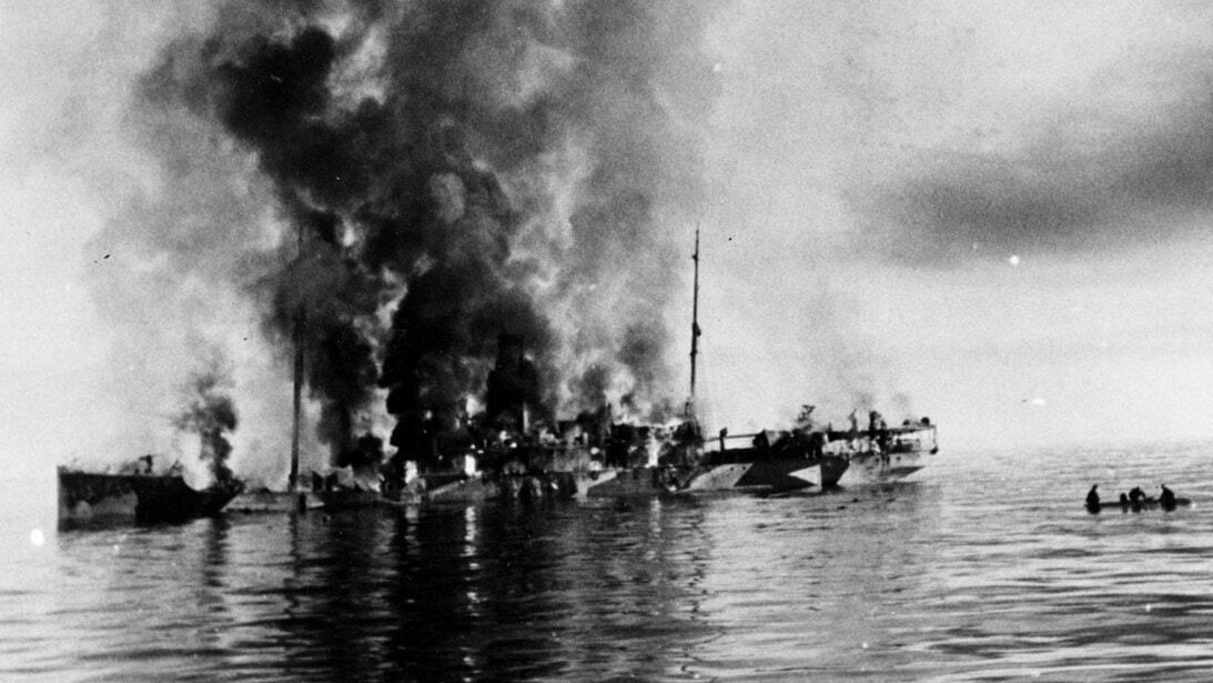 Героически погиб ледокольный пароход «Александр Сибиряков»