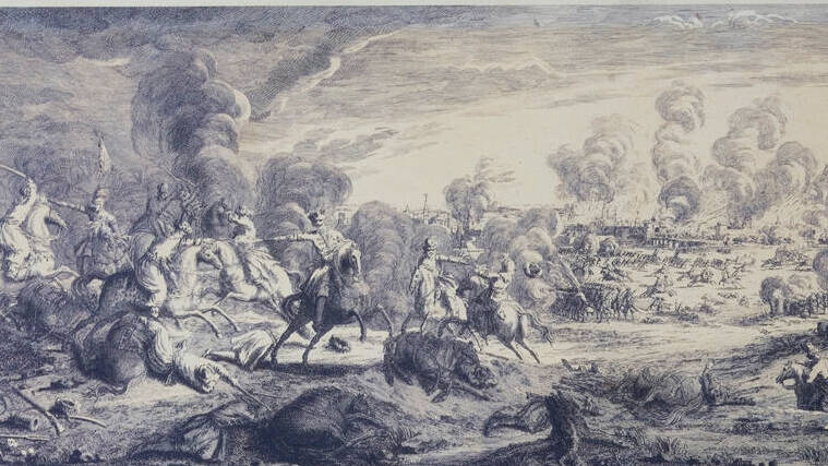 Русский гарнизон крепости Очаков отбил штурм турецкой армии