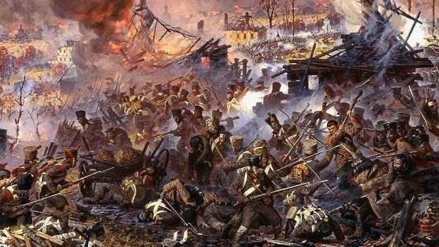 Ожесточенное сражение под Малоярославцем