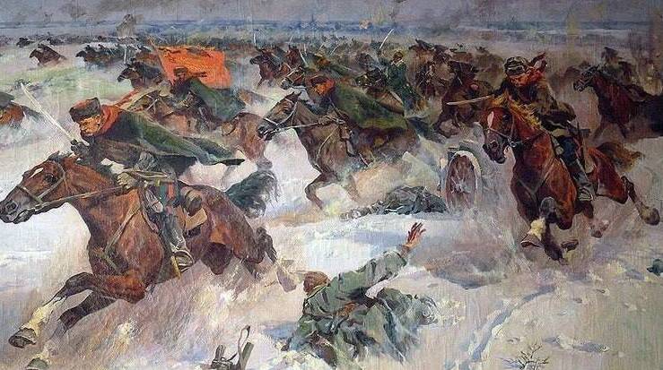 Неожиданный контрудар кавалерии Доватора