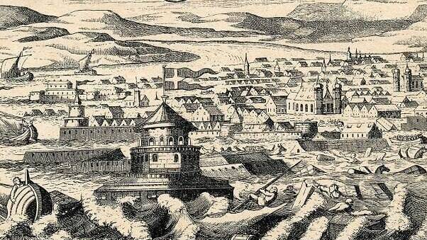 Разрушительное наводнение в Петербурге