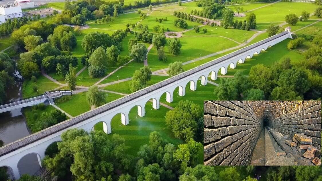 Введен в строй Мытищинский или Екатерининский водопровод