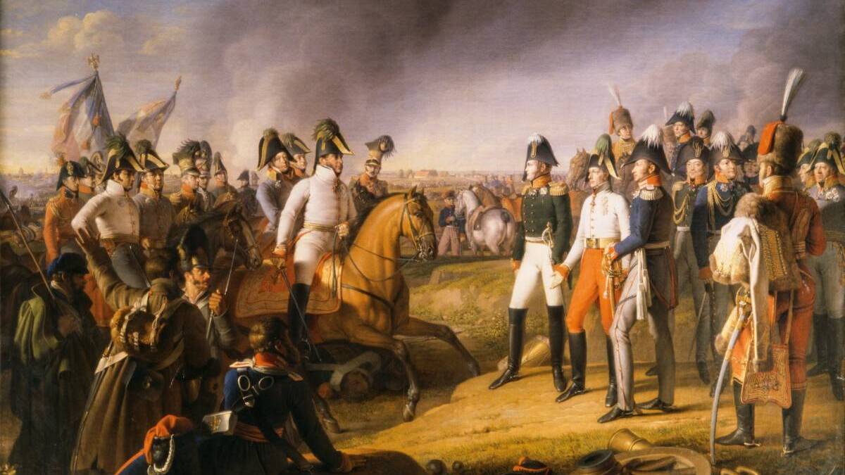 Русские войска с союзниками победили Наполеона в главной битве своего Заграничного похода