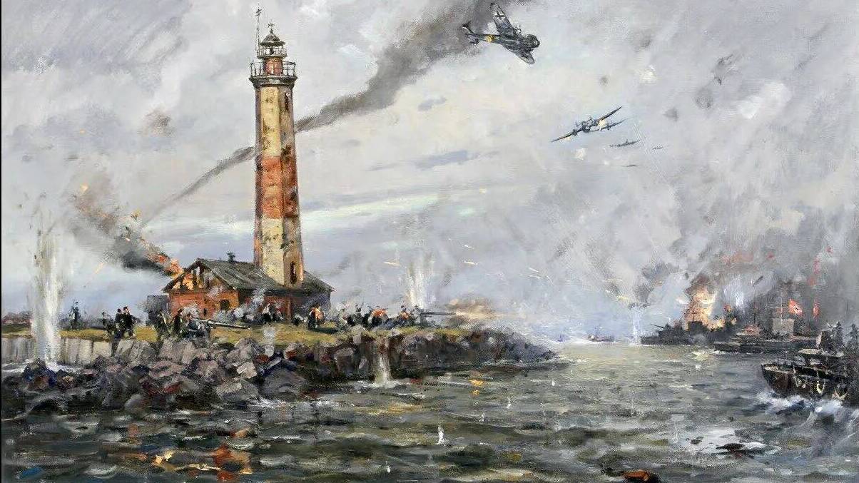 Защитники о.Сухо на Ладоге отбили вражеский десант