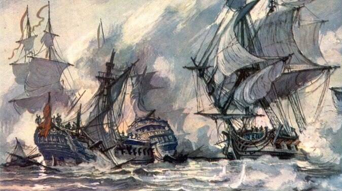 Русская эскадра капитана 1-го ранга Михаила Коняева разгромила турецкий флот