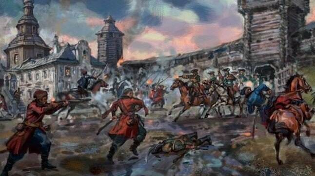 Войска под командованием Меншикова штурмом взяли столицу гетмана-предателя Мазепы – Батурин