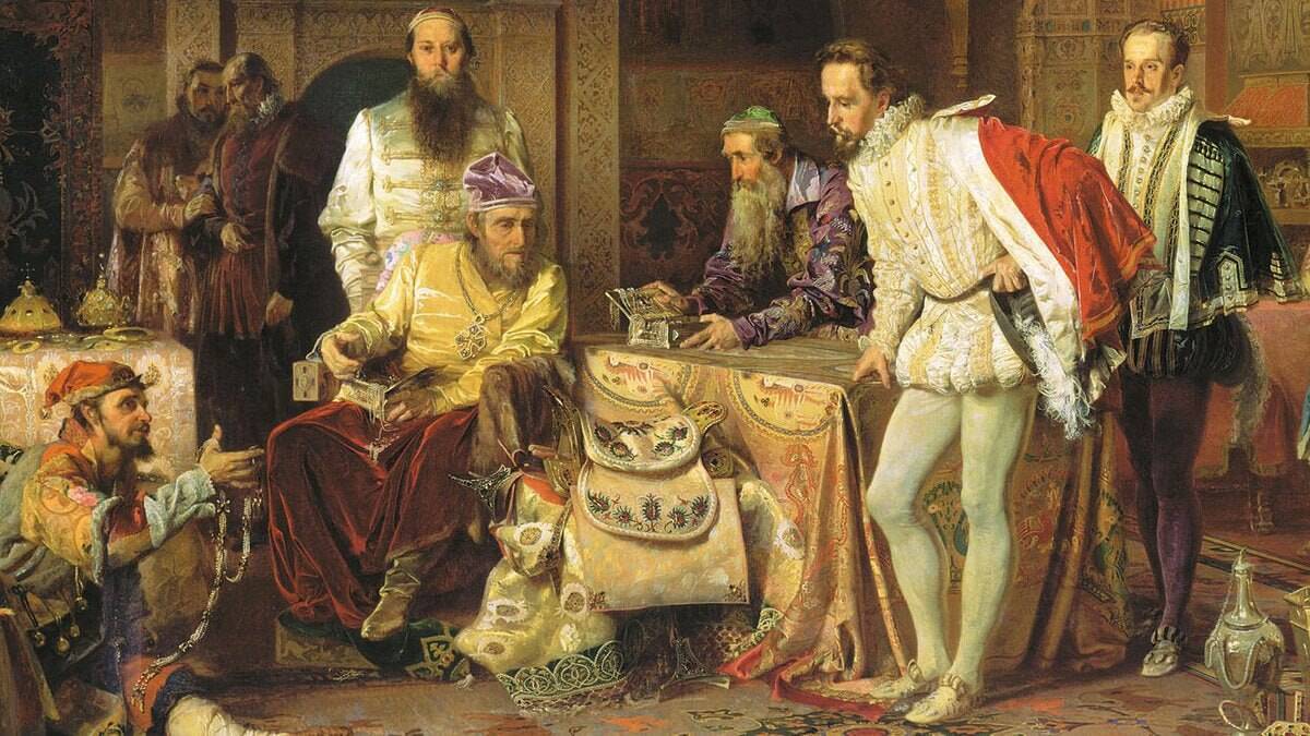 Иван Грозный принял английского посла для обсуждения союза и брака с родственницей королевы Елизаветы