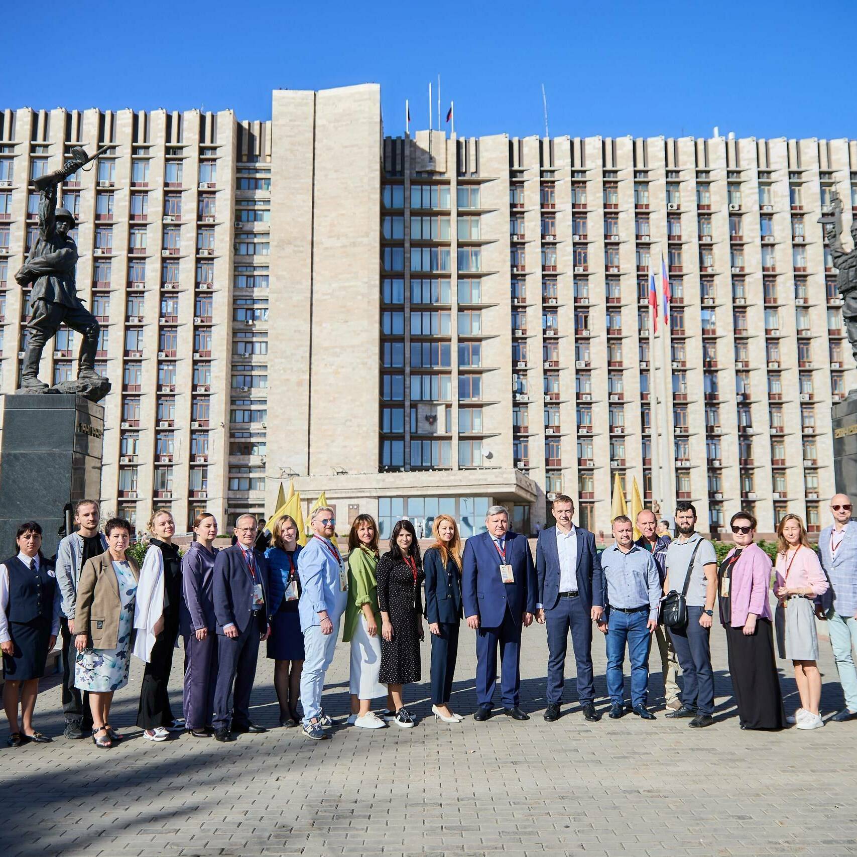 Просветительский десант РВИО «История для будущего» в Донецке