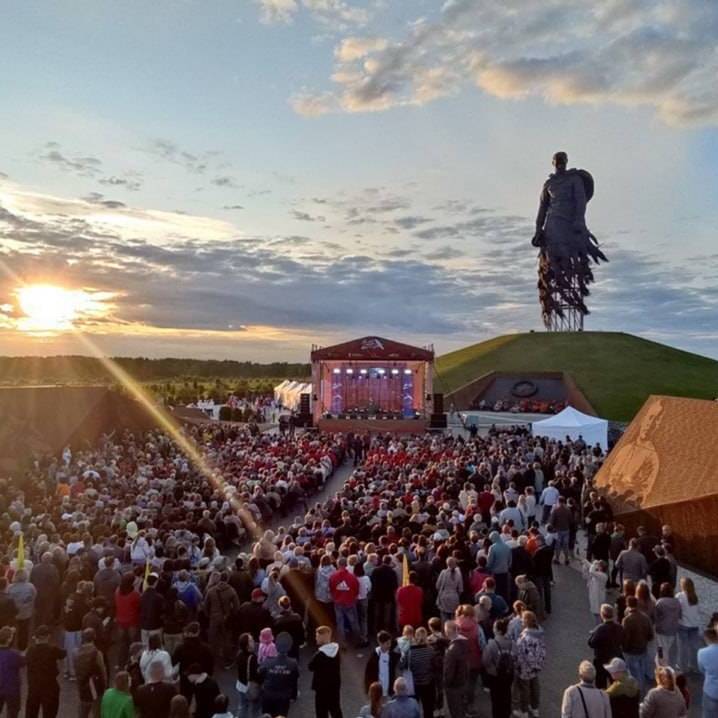 У Ржевского мемориала Советскому Солдату состоялся концерт-реквием