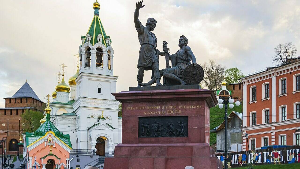 Родные дали с Волгой и Окою. Нижегородская область