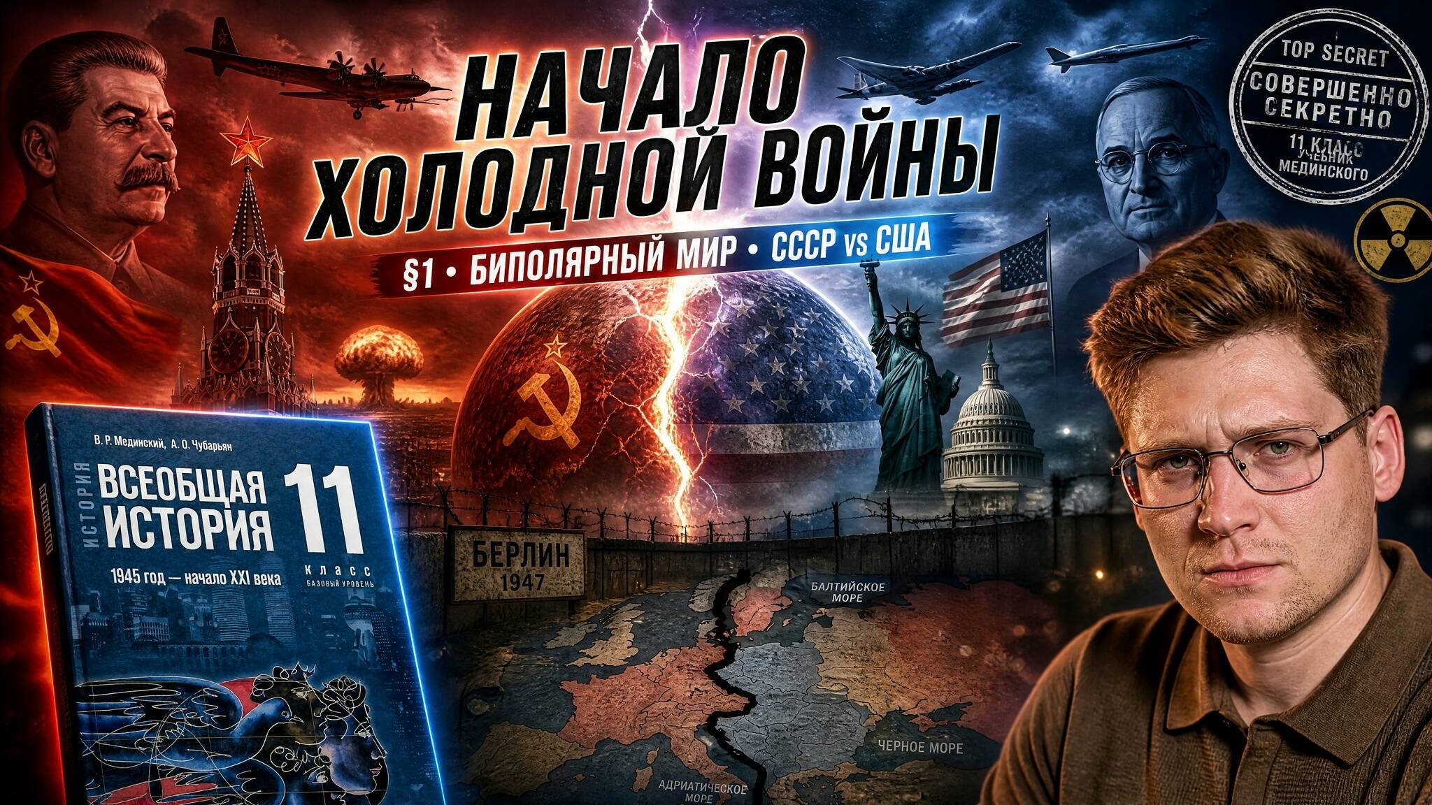 Начало холодной войны и формирование биполярной системы.