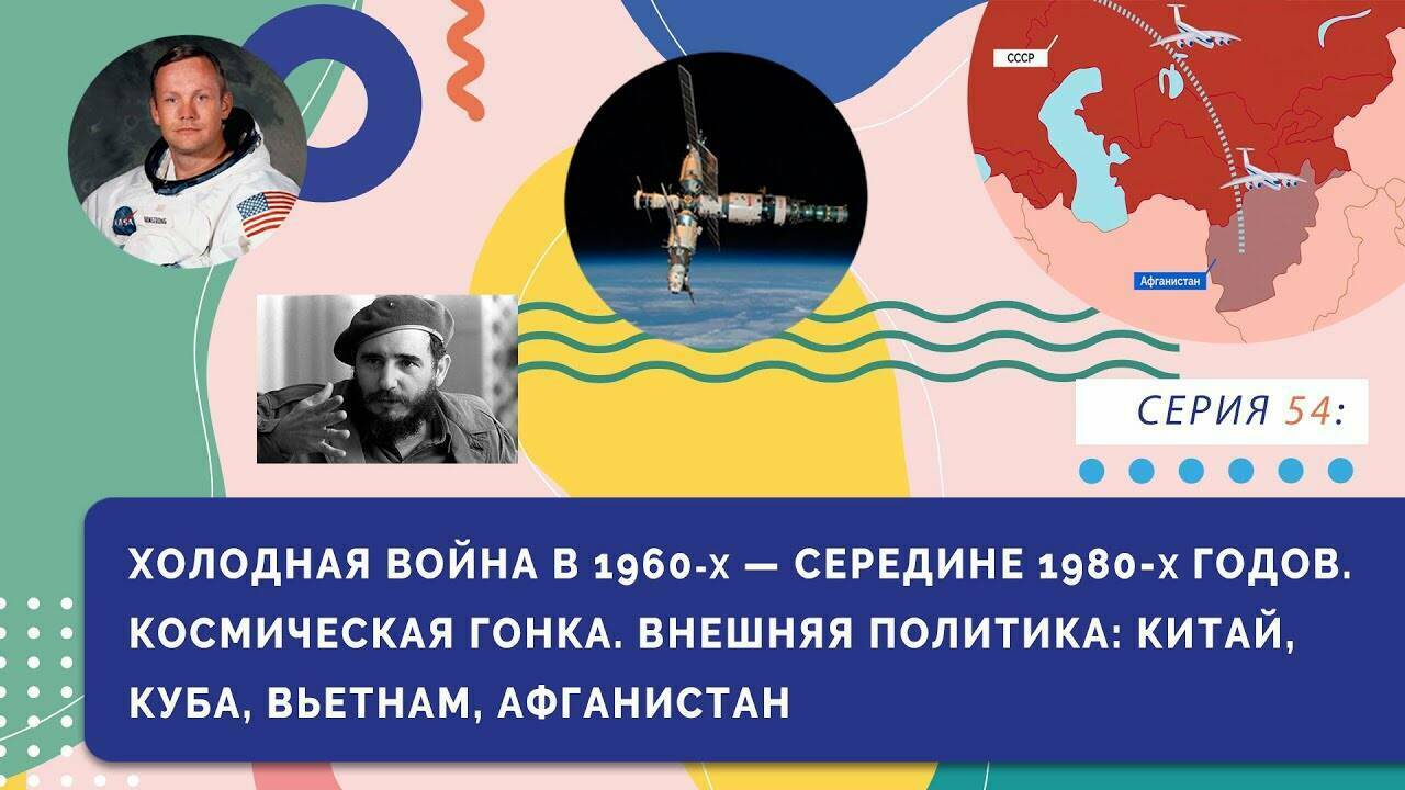 Холодная война с 1960-х до середины 1980-х годов