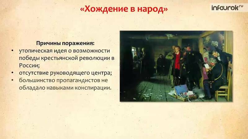 Революционное народничество второй половины 60 х — начала 80 х гг XIX в