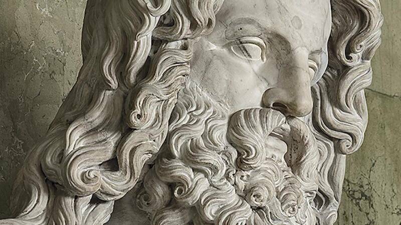 Статуя Юпитера. Древний Рим. Конец I века