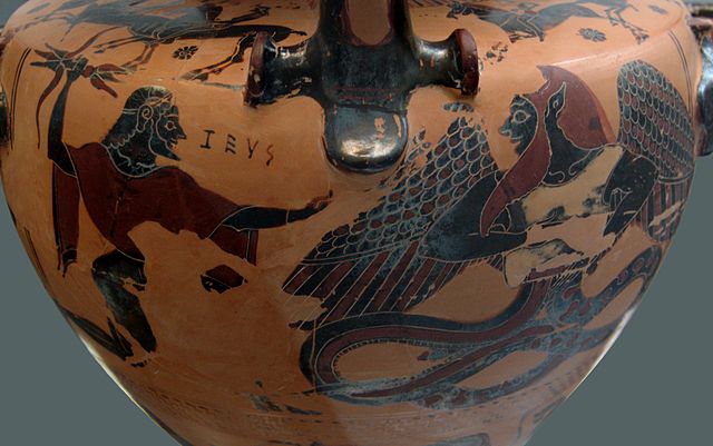 ТИФО́Н, ТИФОЕ́Й (др.-греч. Τυϕώς, Τυφῶν, Τυφωεύς «дымящийся», лат. Typhon, Typhoeus)