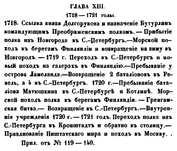 История Преображенского полка