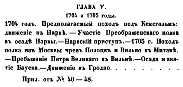 История Преображенского полка