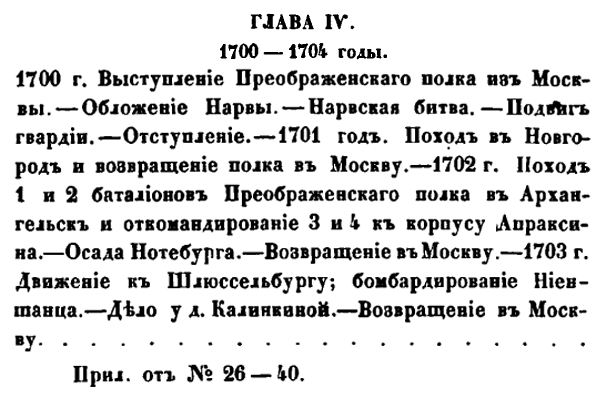 История Преображенского полка