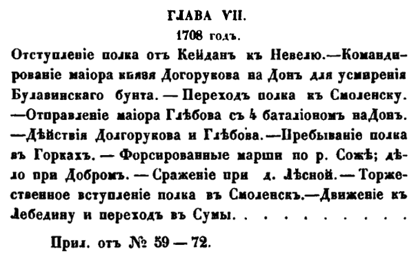 История Преображенского полка