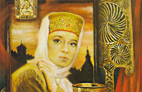 Елена Глинская, вторая жена Василия III, мать Ивана IV.